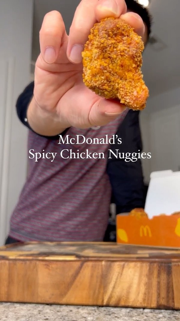 Air Fried McDonalds Chicken Nuggies