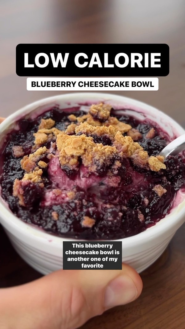 Blueberry Cheesecake Bowl