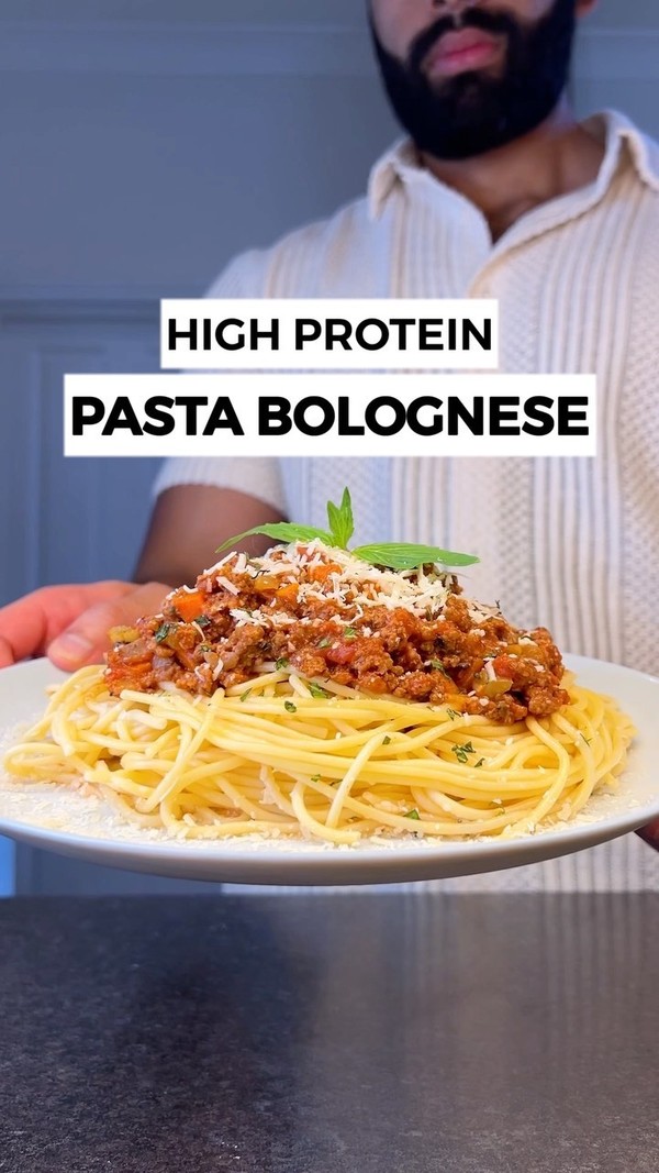 High Protein Pasta Bolognese