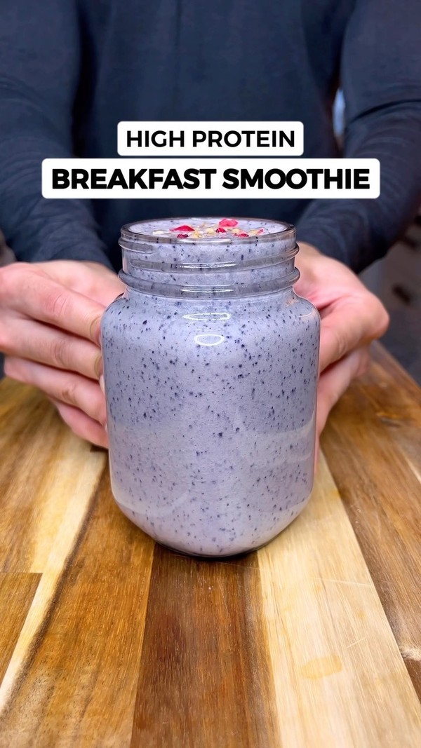 High Protein Breakfast Smoothie