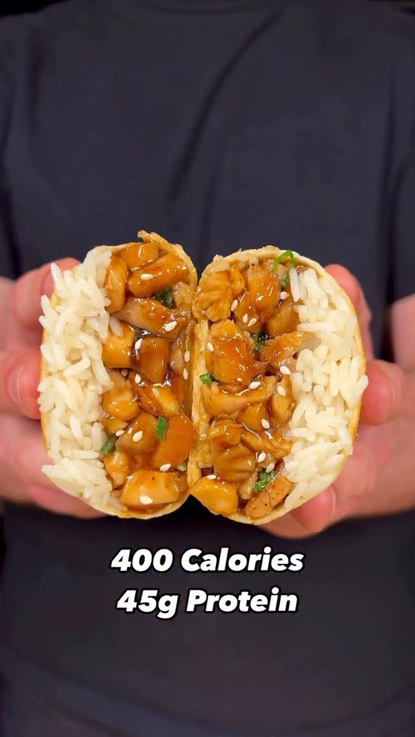 Teriyaki Chicken Burritos