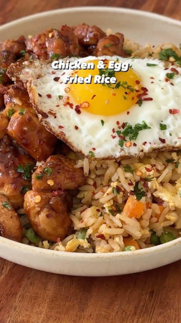 Fried Rice w/ Honey Chipotle Chicken
