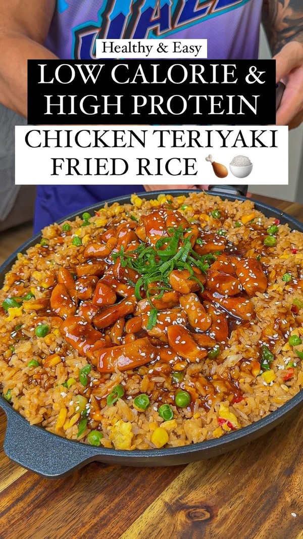 Easy Chicken Teriyaki Fried Rice
