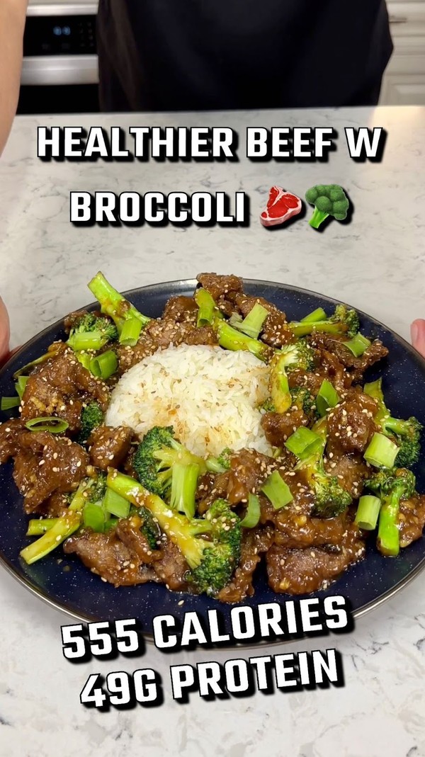 Healthier Beef W Broccoli