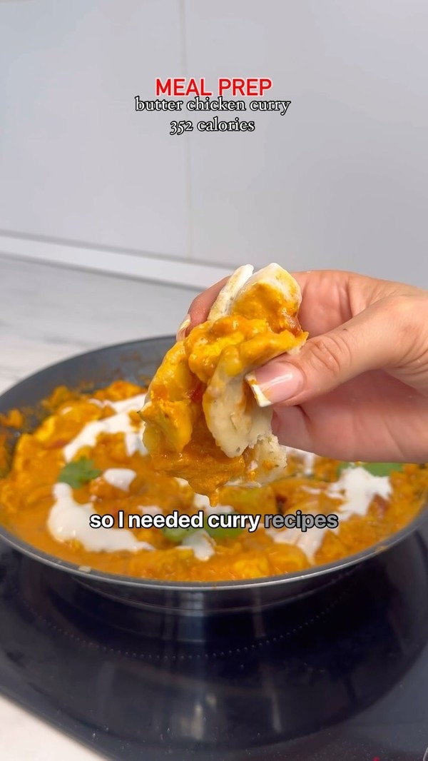 High protein butter chicken