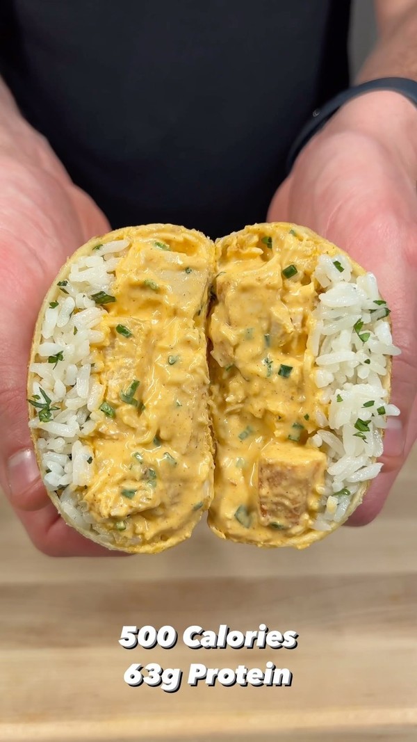 Buffalo Chicken Burritos