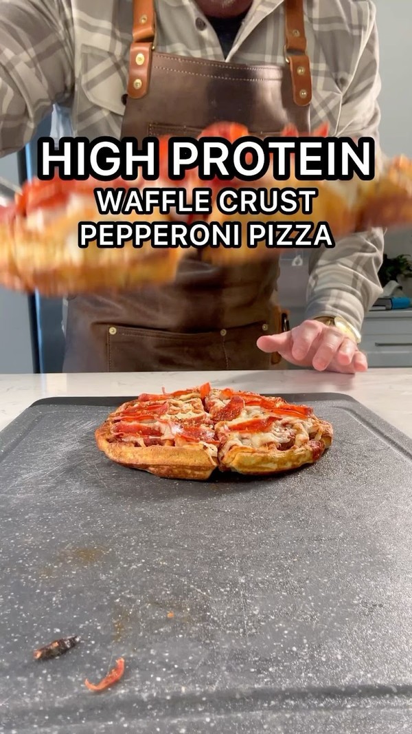 Protein Packed Pepperoni Pizza