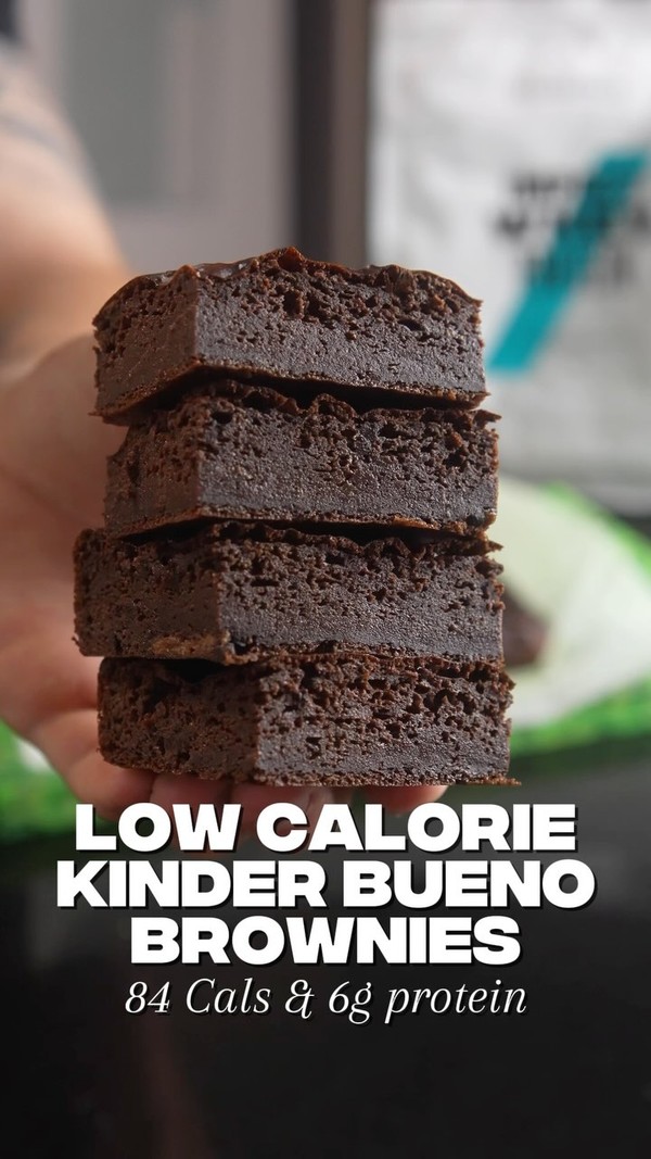 Kinder Bueno Protein Brownies