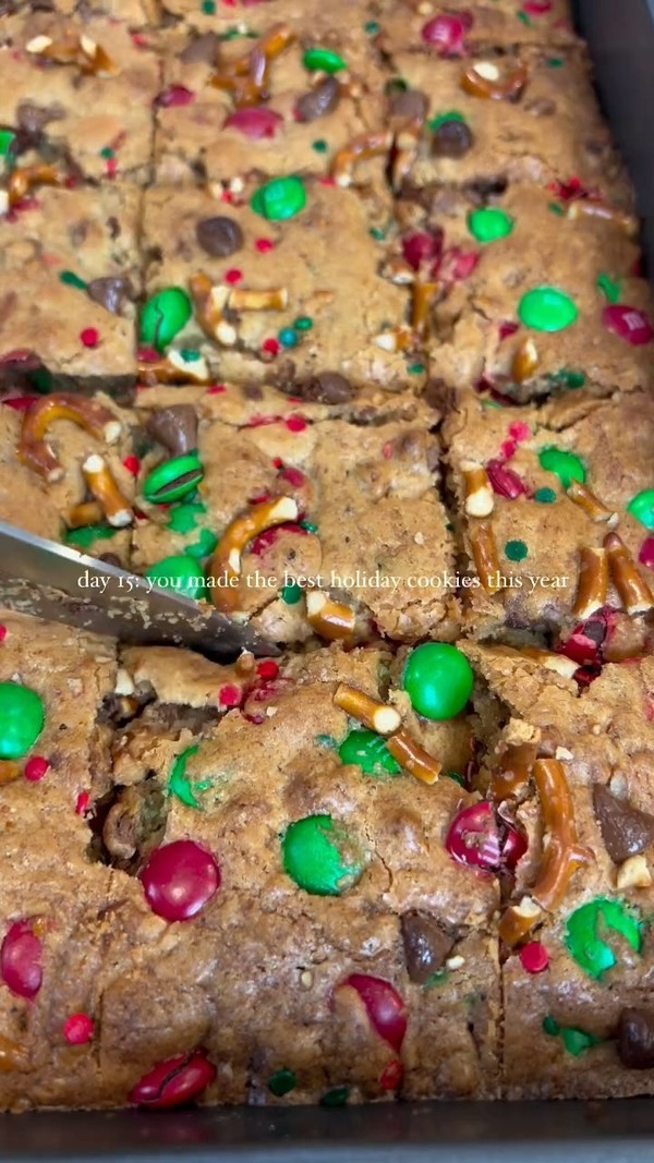 Holiday Cookie Bars