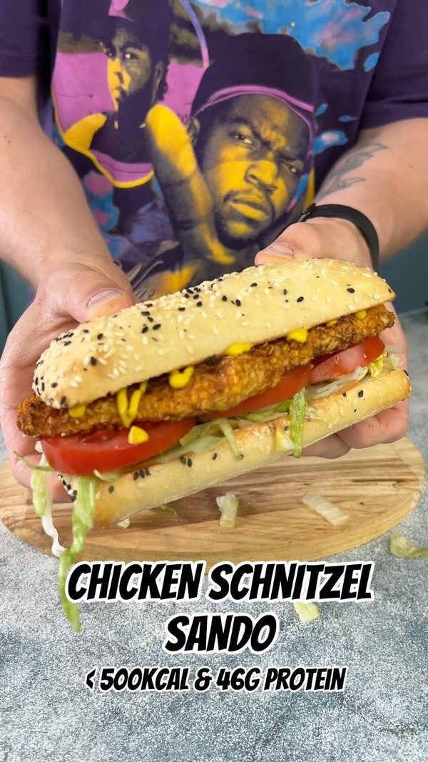Chicken Schnitzel Sandwich
