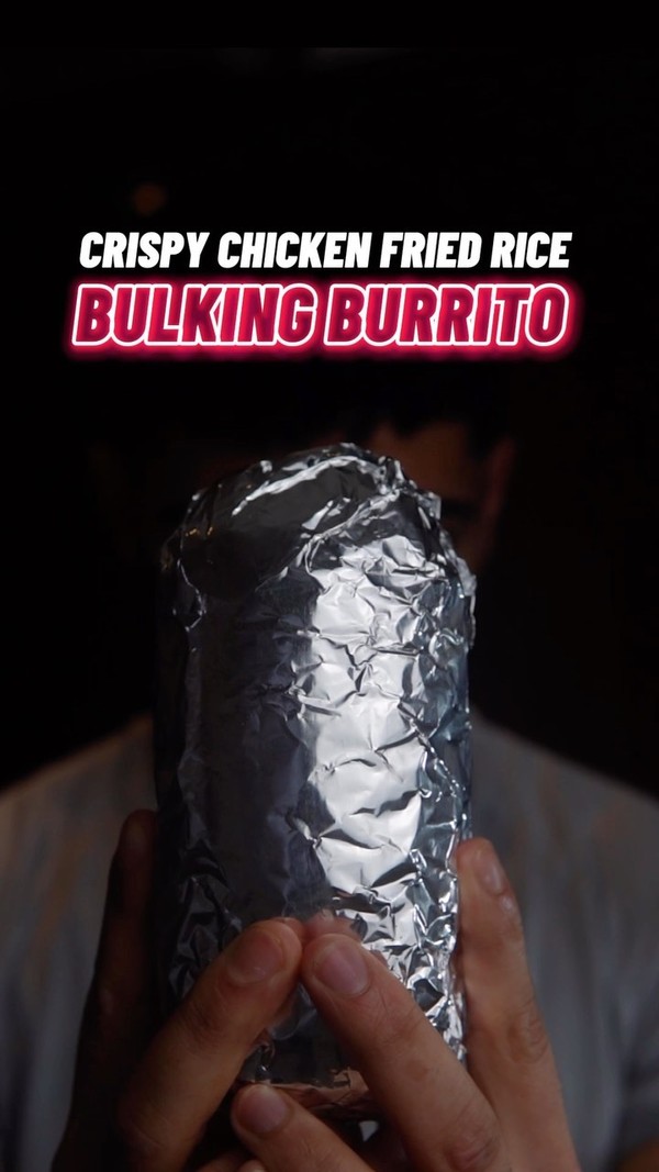 Crispy Chicken Bulk-Up Burrito