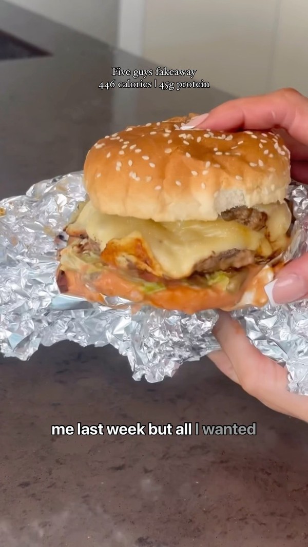 Five guys fake away