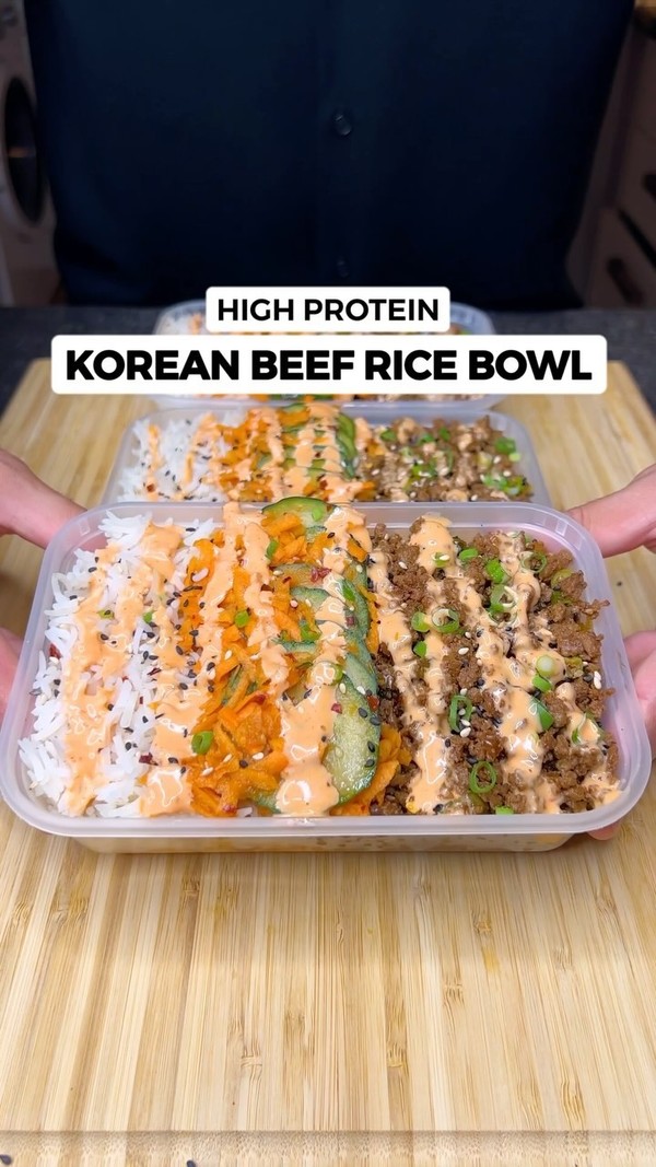 Korean Beef Rice Bowls