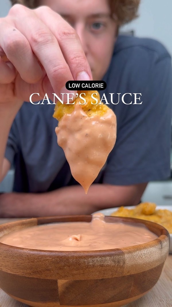 Homemade Canes Sauce (Low Calorie)