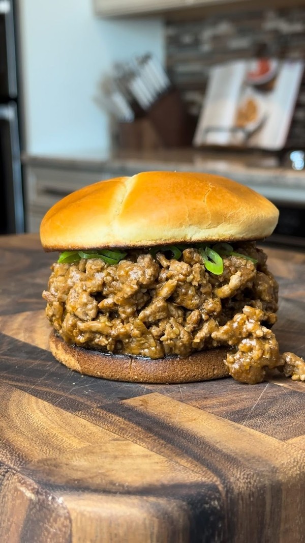 Korean Beef Sloppy Joe