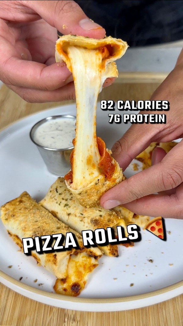 Low Calorie Pizza Rolls