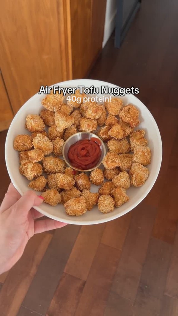 Popcorn tofu/tofu nuggets