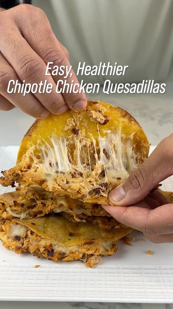 Chipotle Chicken Quesadillas