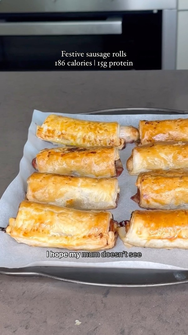 Christmas Sausage rolls