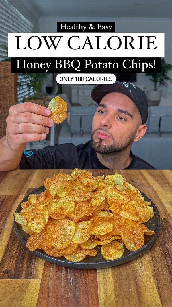 Low Calorie Honey BBQ Potato Chips