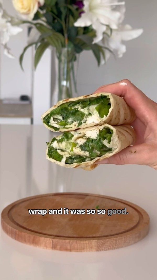 MEAL PREP PESTO WRAP