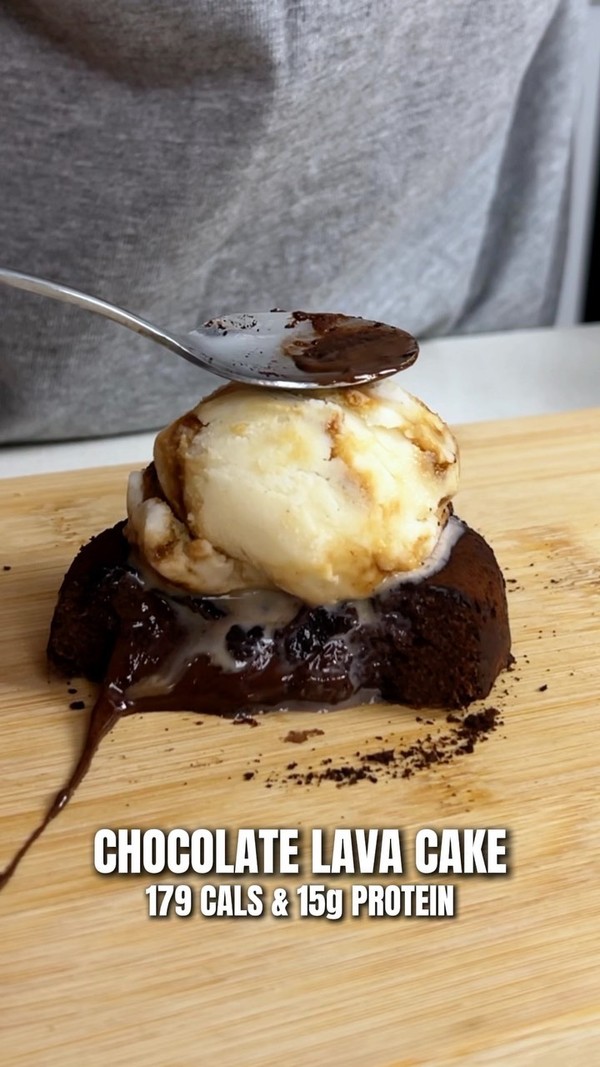 Protein Lava Cake