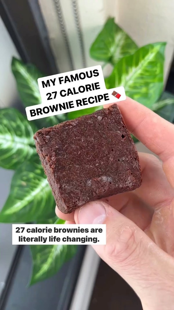 27 Calorie Brownies