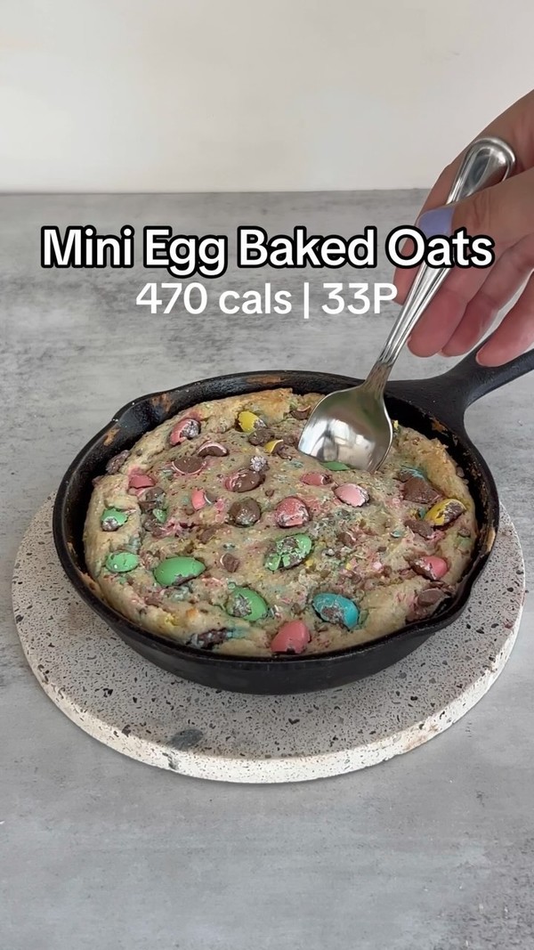Mini Egg Baked Oats