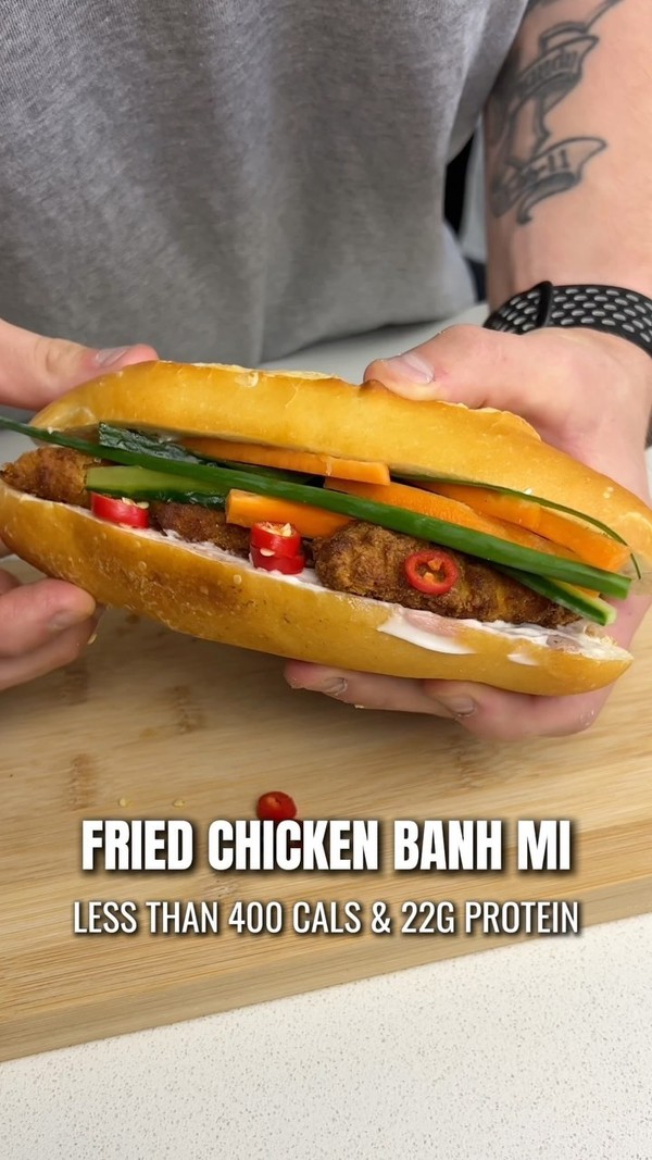Fried Chicken Banh Mi