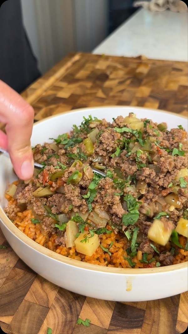 1-Pan Ground Beef Carne Guisada with Potatoes