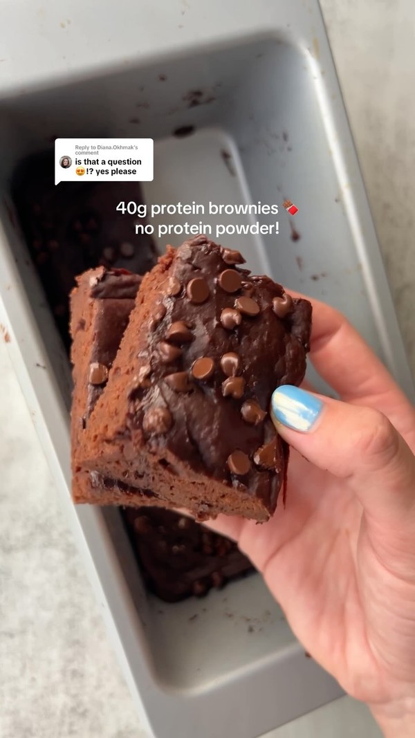 High protein brownies without protein powder