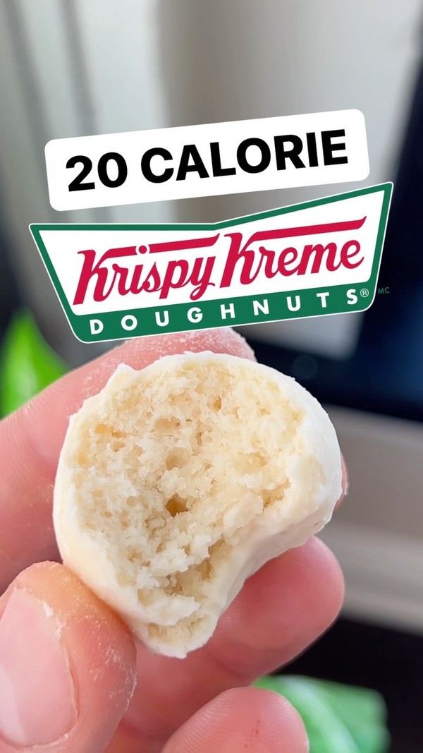Krispy Kreme Style Glazed Donut Holes