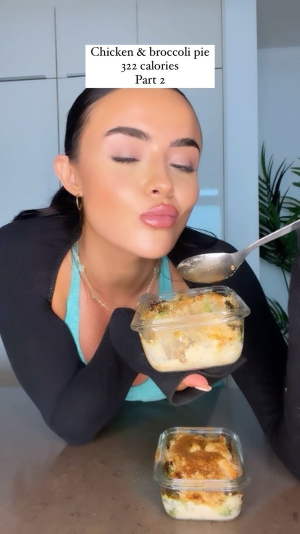 Chicken and broccoli pie