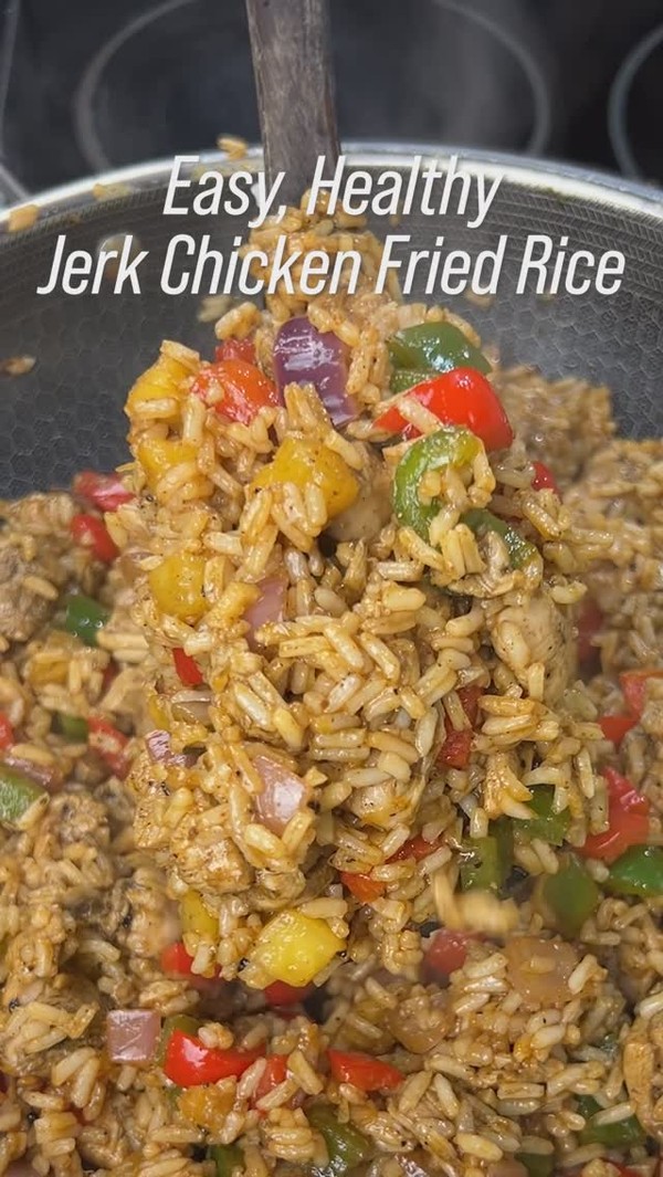 Jerk Chicken Fried Rice