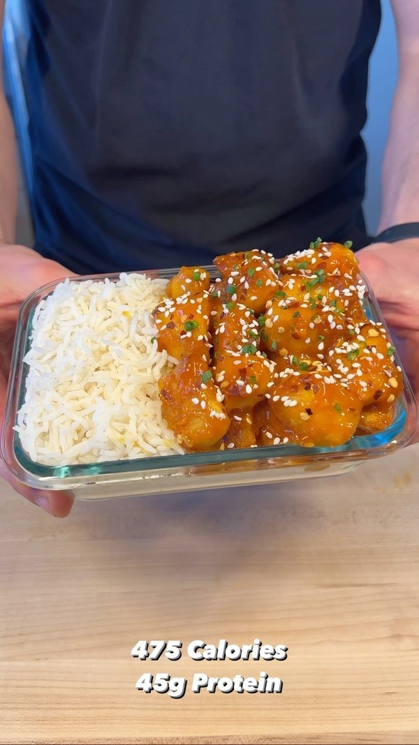 Orange Chicken & Rice