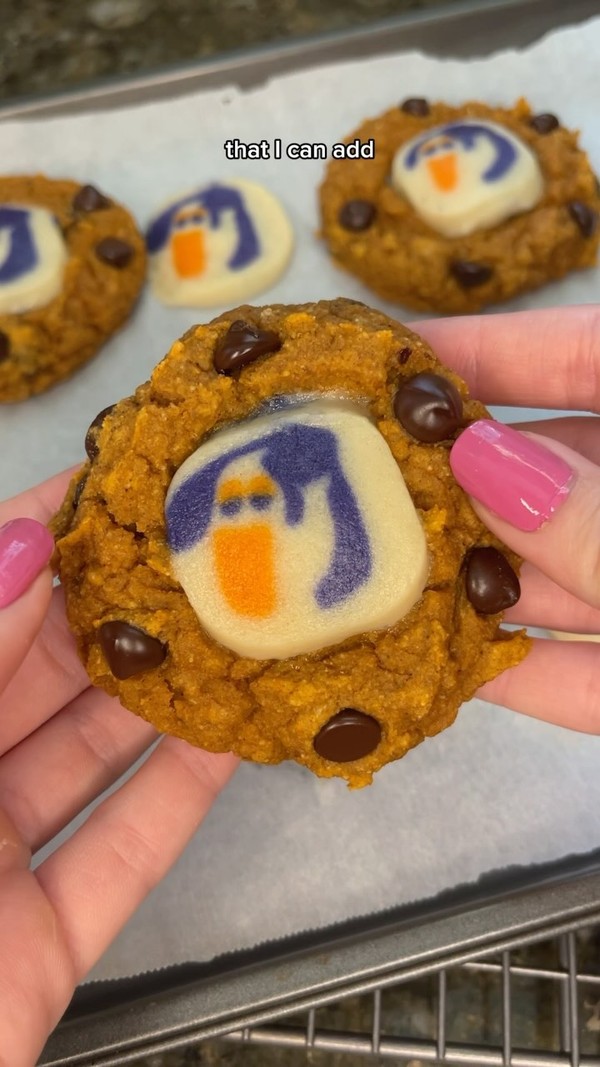 Spooky Pumpkin Cookies