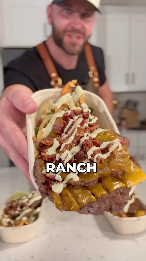 Jalapeno Ranch Smash Burger Bowl