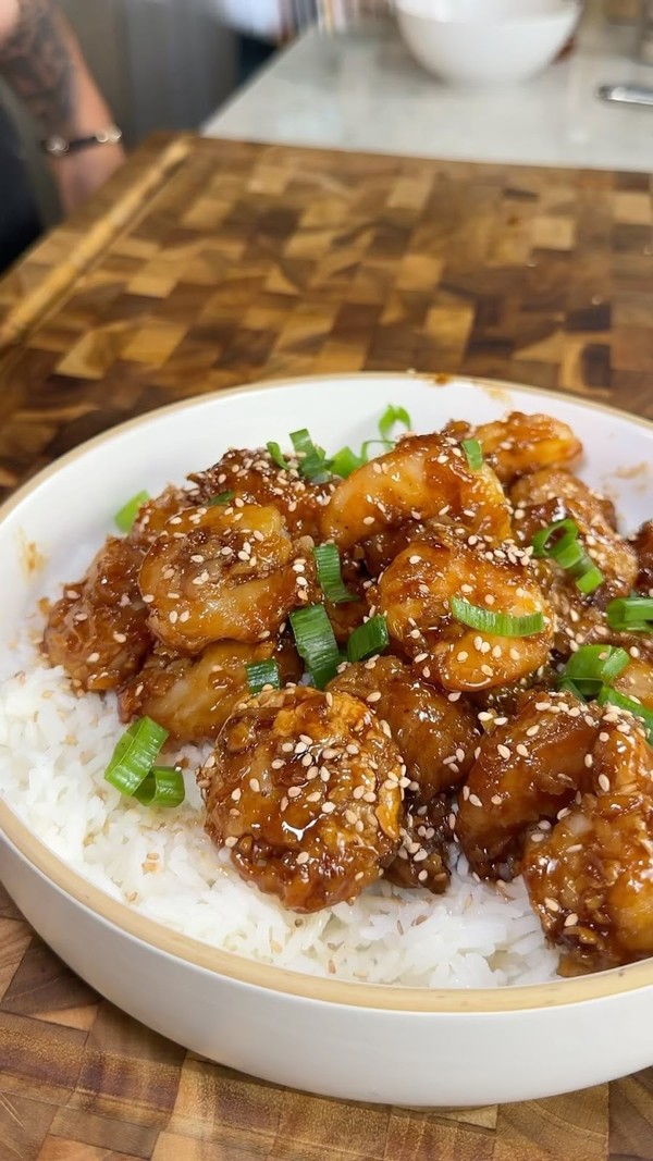 Crispy Honey Garlic Shrimp