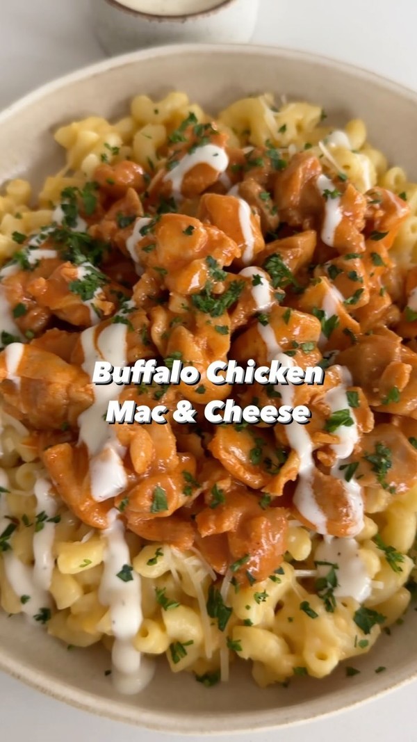 Buffalo Chicken Mac & Cheese