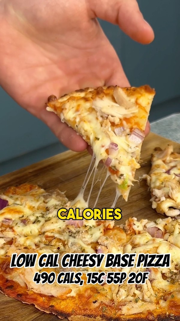 Low Cal Cheesy Base Pizza