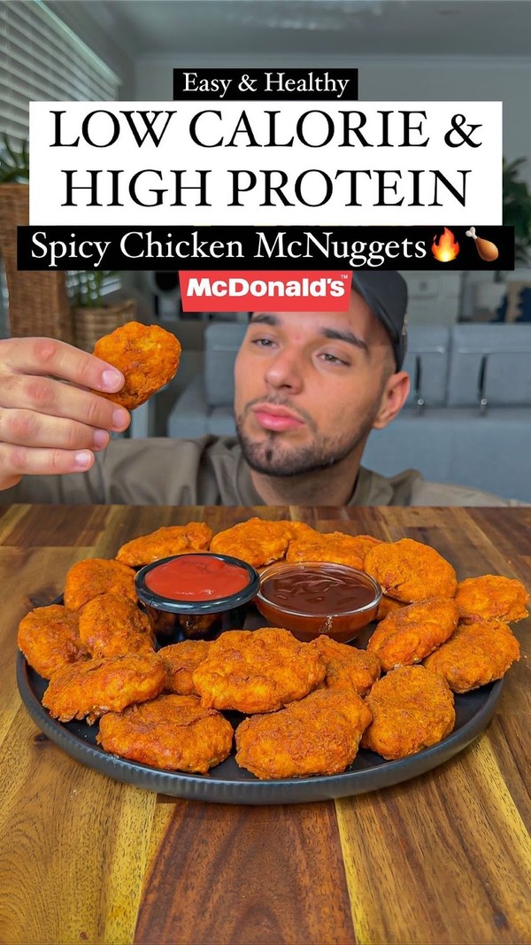 Easy Low Calorie Spicy McNuggets