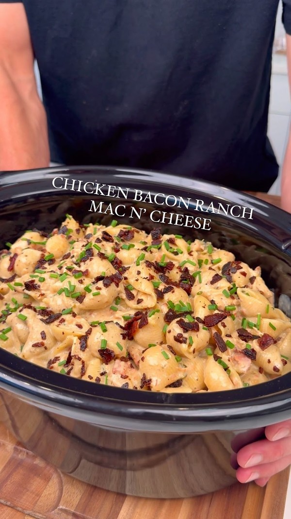 Chicken Bacon Ranch Mac n’ Cheese