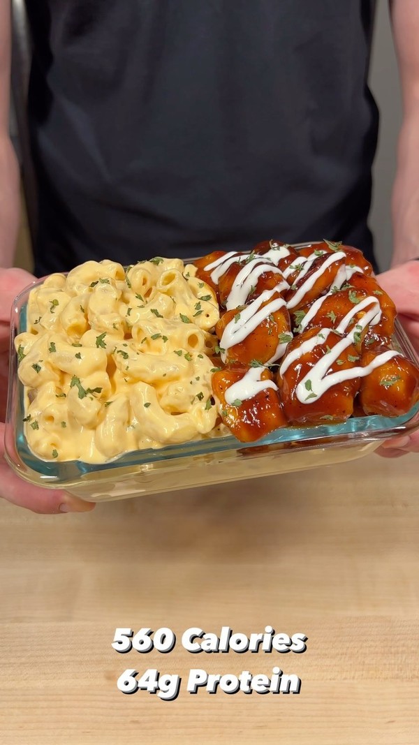 Honey BBQ Chicken Mac & Cheese