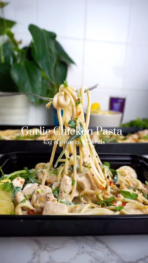 Garlic Chicken Pasta