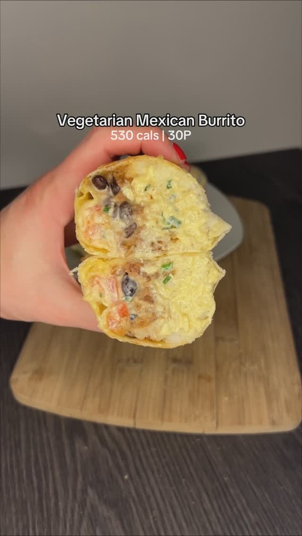 Vegetarian Mexican Burritos