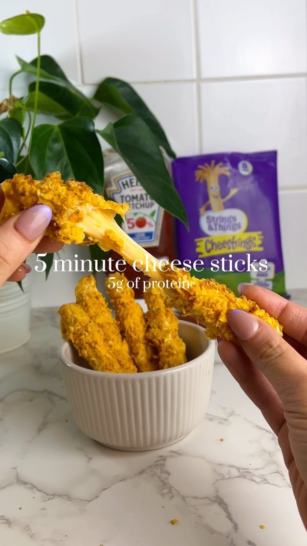 5 minute cheesy sticks