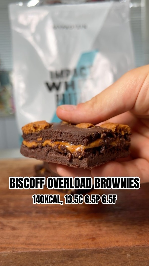 Biscoff Overload Brownies