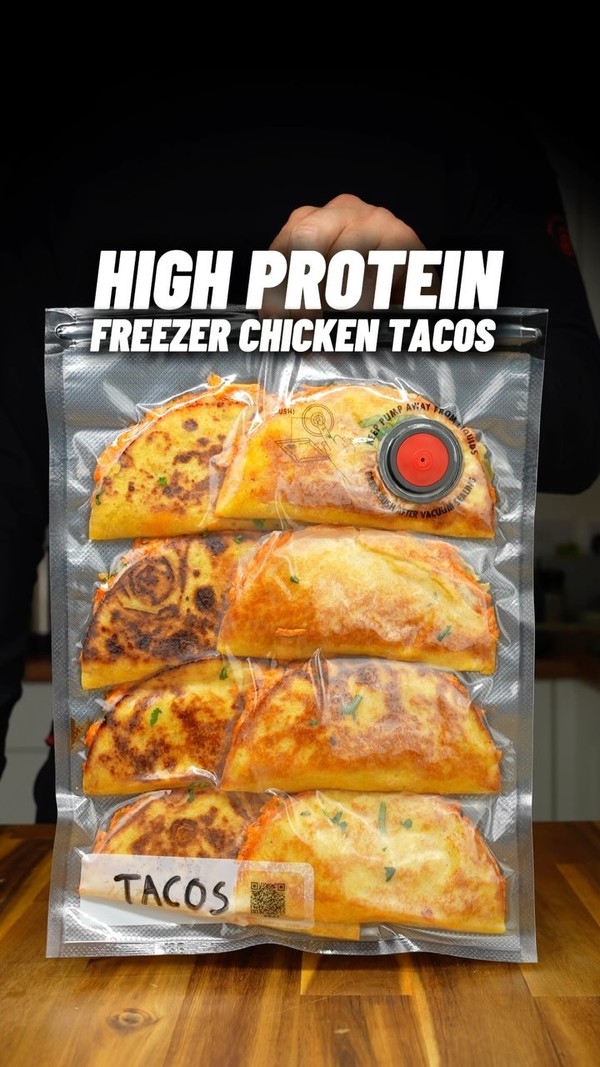 Freezer Chicken Tacos