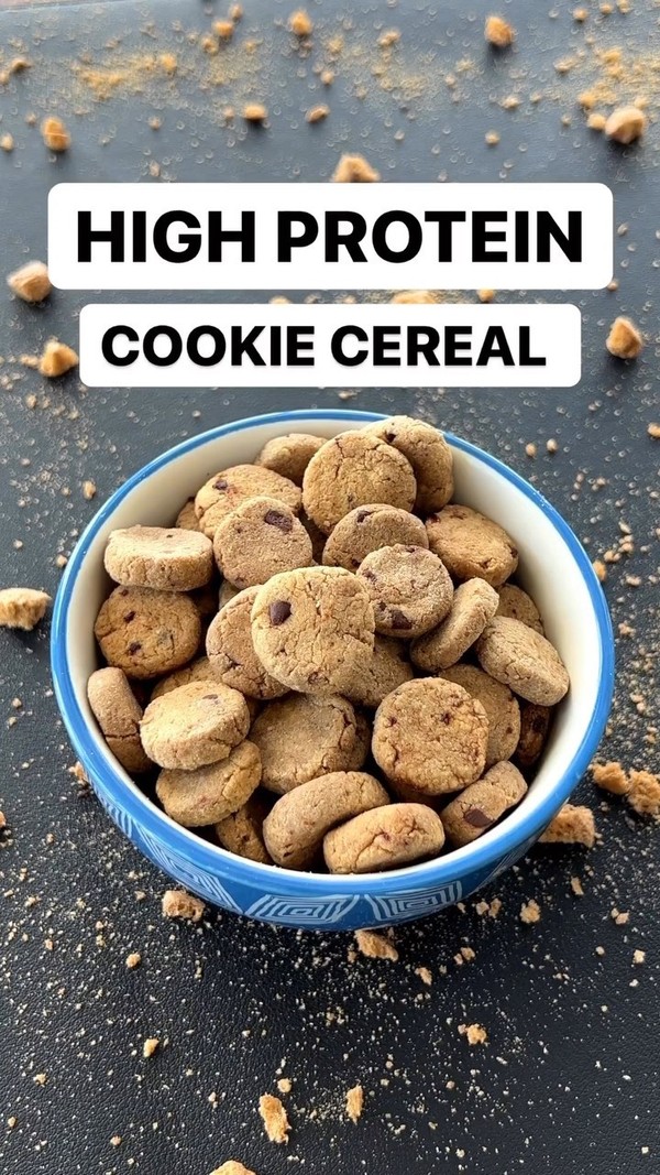 High Protein Cookie Cereal