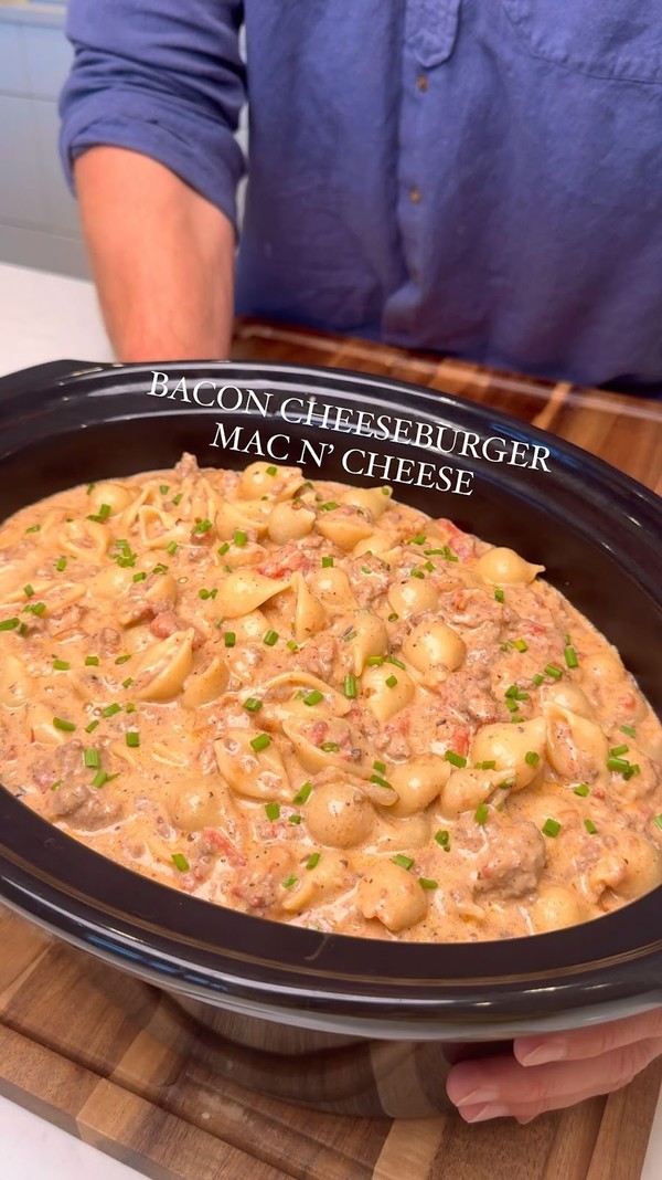 Bacon Cheeseburger Mac n’ Cheese